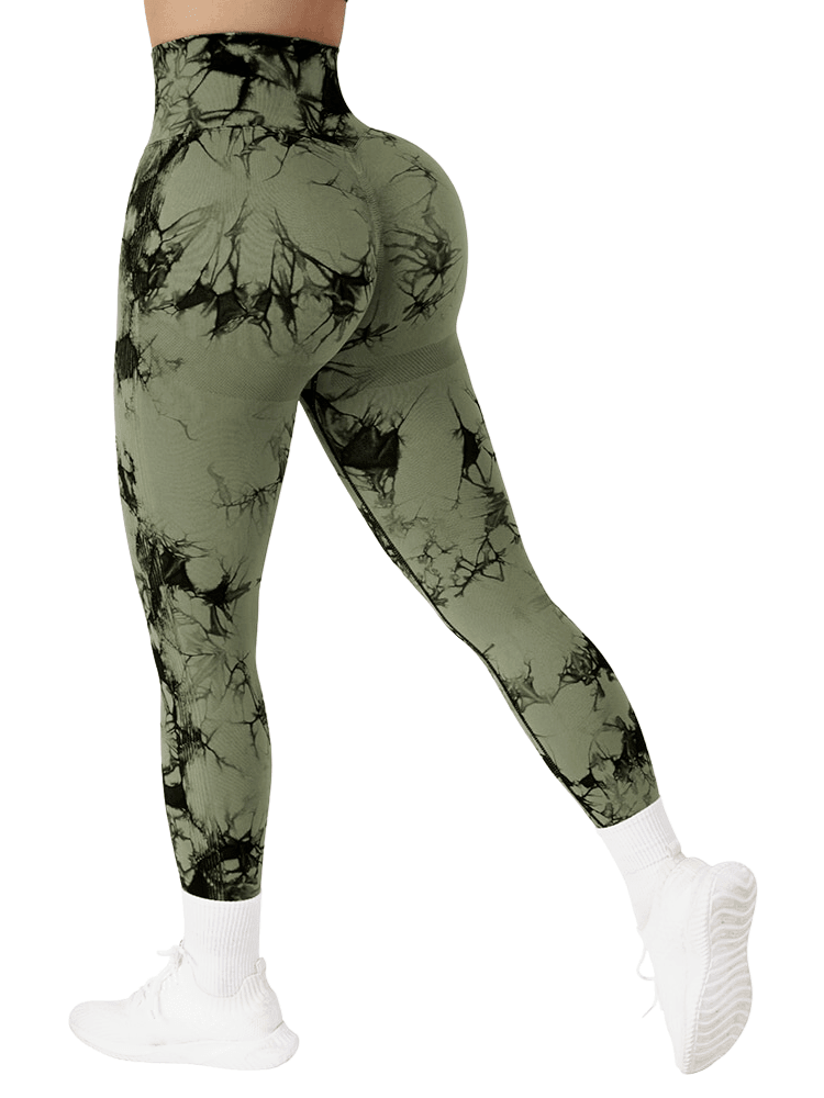 Trendy Tie Dye Seamless Leggings for Women -, Leggings , Drestiny , Australia, Black, Brown, Canada, Dark Blue, Dark Purple, Dark Red, Gender_Women, Grey, L, Leggings, Light Blue, M, New Zealand, Olive Green, Pink, Purple, Rust Red, S, Sea Green, United Kingdom, United States, White, Wine Red , Drestiny , www.shopdrestiny.com