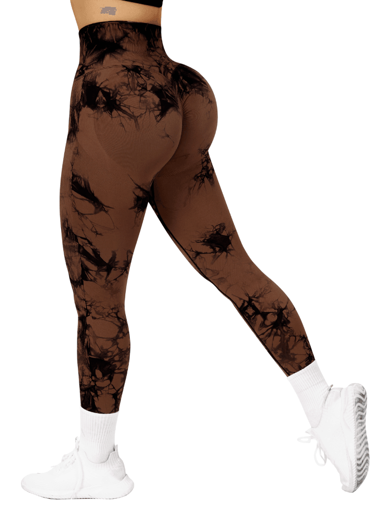 Trendy Tie Dye Seamless Leggings for Women -, Leggings , Drestiny , Australia, Black, Brown, Canada, Dark Blue, Dark Purple, Dark Red, Gender_Women, Grey, L, Leggings, Light Blue, M, New Zealand, Olive Green, Pink, Purple, Rust Red, S, Sea Green, United Kingdom, United States, White, Wine Red , Drestiny , www.shopdrestiny.com