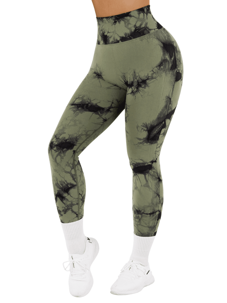 Trendy Tie Dye Seamless Leggings for Women -, Leggings , Drestiny , Australia, Black, Brown, Canada, Dark Blue, Dark Purple, Dark Red, Gender_Women, Grey, L, Leggings, Light Blue, M, New Zealand, Olive Green, Pink, Purple, Rust Red, S, Sea Green, United Kingdom, United States, White, Wine Red , Drestiny , www.shopdrestiny.com