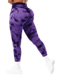 Thumbnail for Trendy Tie Dye Seamless Leggings for Women -, Leggings , Drestiny , Australia, Black, Brown, Canada, Dark Blue, Dark Purple, Dark Red, Gender_Women, Grey, L, Leggings, Light Blue, M, New Zealand, Olive Green, Pink, Purple, Rust Red, S, Sea Green, United Kingdom, United States, White, Wine Red , Drestiny , www.shopdrestiny.com