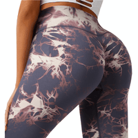 Thumbnail for Trendy Tie Dye Seamless Leggings for Women -, Leggings , Drestiny , Australia, Black, Brown, Canada, Dark Blue, Dark Purple, Dark Red, Gender_Women, Grey, L, Leggings, Light Blue, M, New Zealand, Olive Green, Pink, Purple, Rust Red, S, Sea Green, United Kingdom, United States, White, Wine Red , Drestiny , www.shopdrestiny.com