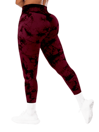 Thumbnail for Trendy Tie Dye Seamless Leggings for Women -, Leggings , Drestiny , Australia, Black, Brown, Canada, Dark Blue, Dark Purple, Dark Red, Gender_Women, Grey, L, Leggings, Light Blue, M, New Zealand, Olive Green, Pink, Purple, Rust Red, S, Sea Green, United Kingdom, United States, White, Wine Red , Drestiny , www.shopdrestiny.com