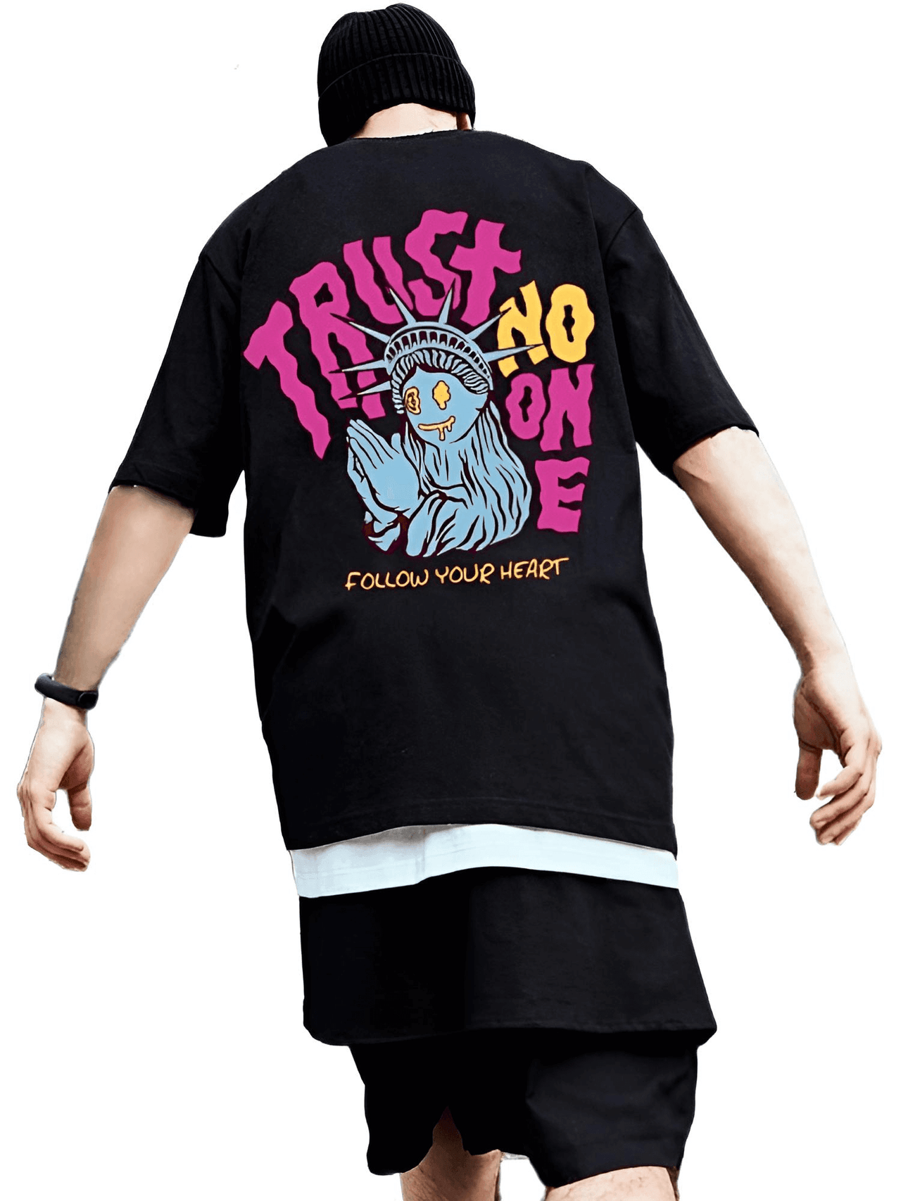 Trust No One T Shirt Men -, Shirts & Tops , Drestiny , 4XL, Australia, Black, Blue, Canada, Casual Shirts, Deep Pink, FR, L, Light Blue, New Zealand, Pink, Short Sleeves, T-Shirts, United Kingdom, United States, White, XL, XXL, XXXL, Yellow , Drestiny , www.shopdrestiny.com