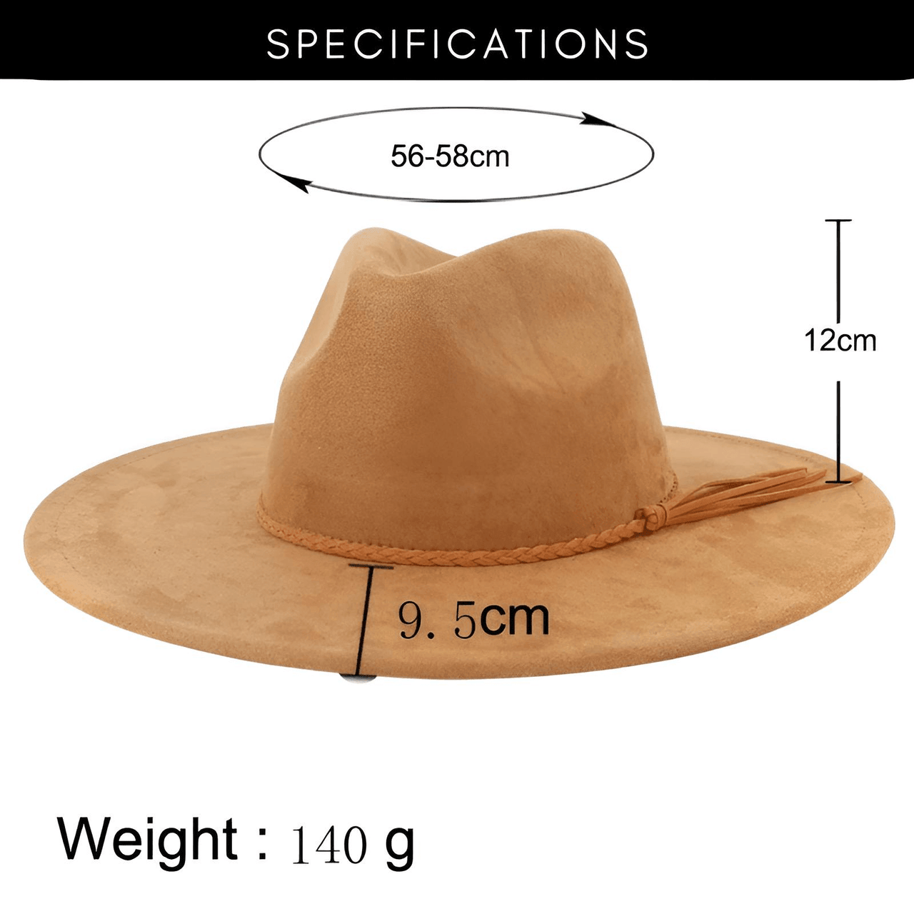 Unisex Suede Wide Brim Fedora - In 30 Colors! -, Hats , Drestiny , Army Green, Australia, Beige, Black, Blue, Brown, Canada, Champagne, Dark Blue, Dark Brown, Dark Grey, Dark Pink, Dark Purple, Dark Red, Deep Pink, Gender_Men, Gender_Women, Green, Grey, Hats, Khaki, Light Blue, Light Brown, Light Grey, Light Pink, Light Purple, New Zealand, Off White, Orange, Peacock Blue, Pink, Purple, Red, United Kingdom, United States, Wine Red, Yellow , Drestiny , www.shopdrestiny.com