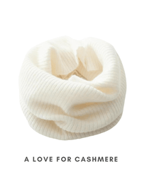 Thumbnail for Unisex Winter White Cashmere Neck Warmer Scarves