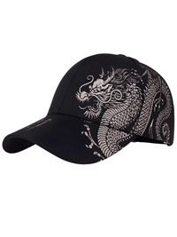 Thumbnail for Unisex Golden Dragon Print Baseball Caps -, Hats , Drestiny , Australia, Beige, Black, Canada, Hats, New Zealand, United Kingdom, United States, White , Drestiny , www.shopdrestiny.com