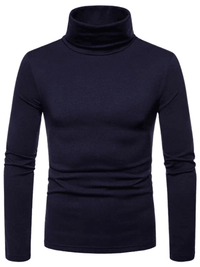 Thumbnail for Men's Long Sleeve Mock Neck & Turtleneck Collection -, Turtlenecks , Drestiny , Army Green, Australia, Black, Blue, Brown, Canada, Casual Shirts, Coffee, Dark Blue, Dark Grey, Dark Red, Dress Shirts, FR, Gender_Men, L, Light Grey, Long Sleeves, M, Navy, New Zealand, Turtlenecks, United Kingdom, United States, White, XL, XXL, XXXL , Drestiny , www.shopdrestiny.com