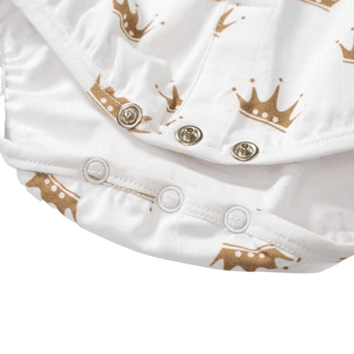 Baby Boy White Crown Romper + Pants with Suspenders -, Baby & Toddler Outfits , Drestiny , 0M, 12M, 18M, 24M, 3M, 6M, 9M, Australia, Boys, Brown, Canada, New Zealand, Pant Sets, United Kingdom, United States , Drestiny , www.shopdrestiny.com