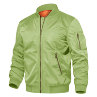 Thumbnail for Men's Military Bomber Jacket - In 16 Colors! -, Bomber Jackets , Drestiny , 4XL, Army Green, Australia, Azure Blue, Black, Blue Green, Bomber Jackets, Canada, Dark Blue, Grey, Khaki, L, Light Blue, Light Grey, M, Maroon, Navy, New Zealand, Olive Green, Orange, Sky Blue, United Kingdom, United States, White, XL, XXL, XXXL , Drestiny , www.shopdrestiny.com