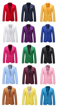 Thumbnail for Men's Colored Jackets For Suits -, Suit Jackets , Drestiny , 4XL, 5XL, 6XL, Australia, Black, Blazers, Blue, Canada, Dark Blue, Deep Pink, Green, Jackets, Lake Blue, Light Blue, Navy, New Zealand, Pink, Purple, Red, United Kingdom, United States, White, Wine Red, XL, XXL, XXXL, Yellow , Drestiny , www.shopdrestiny.com