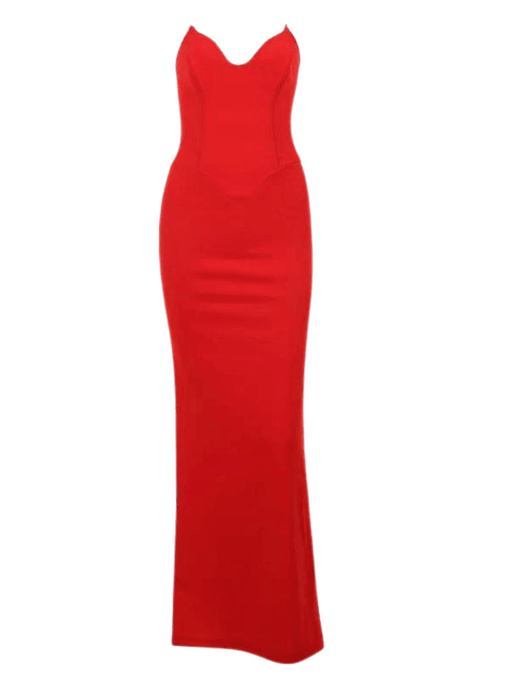 Strapless Sexy Maxi Dresses For Women -, Dress , Drestiny , Ankle Length Dresses, Australia, Black, Canada, FR, L, M, Maxi Dresses, New Zealand, Red, S, Sleeveless, Strapless, United Kingdom, United States, White , Drestiny , www.shopdrestiny.com