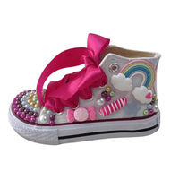 Thumbnail for Custom Design Kids Shoes With Custom Name & Bling! -, Sneakers , Drestiny , Australia, Black, Blue, Boys, Girls, Gold, Hot Pink, Light Pink, Light Purple, New Zealand, Pink, Purple, Red, Sneakers, TD, United Kingdom, United States, White , Drestiny , www.shopdrestiny.com