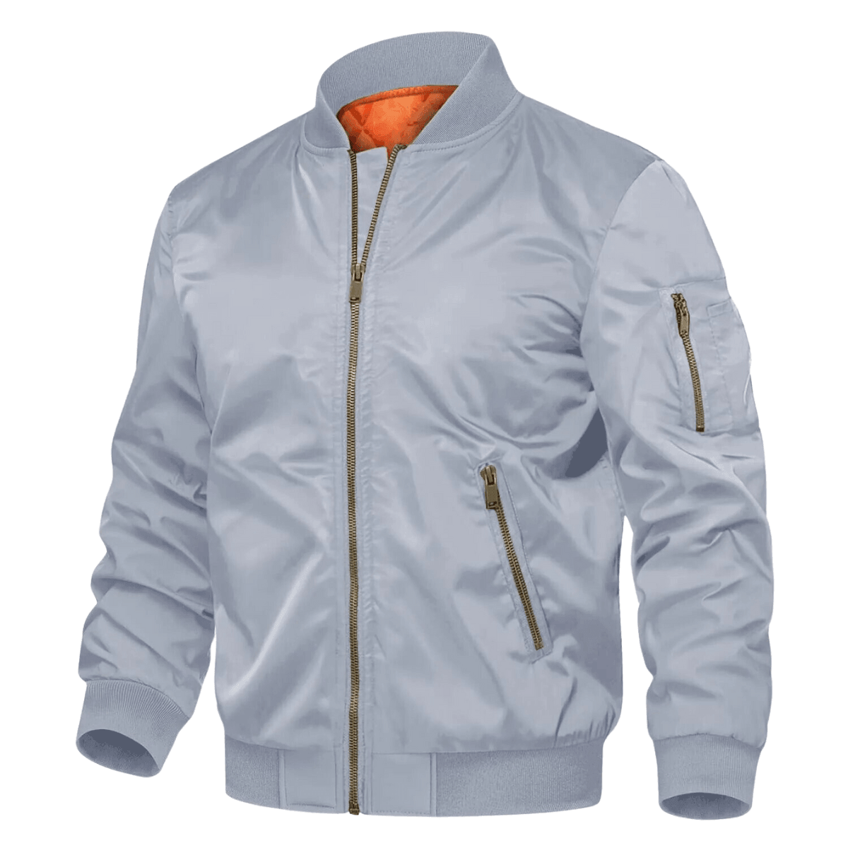 Men's Military Bomber Jacket - In 16 Colors! -, Bomber Jackets , Drestiny , 4XL, Army Green, Australia, Azure Blue, Black, Blue Green, Bomber Jackets, Canada, Dark Blue, Grey, Khaki, L, Light Blue, Light Grey, M, Maroon, Navy, New Zealand, Olive Green, Orange, Sky Blue, United Kingdom, United States, White, XL, XXL, XXXL , Drestiny , www.shopdrestiny.com