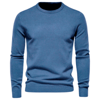 Thumbnail for O-Neck Pullover Sweater For Men -, Shirts & Tops , Drestiny , Australia, Black, Blue, Dark Green, FR, L, M, Navy, New Zealand, Pullovers, S, Sweaters, United Kingdom, United States, Wine Red, XL, XXL, Yellow , Drestiny , www.shopdrestiny.com