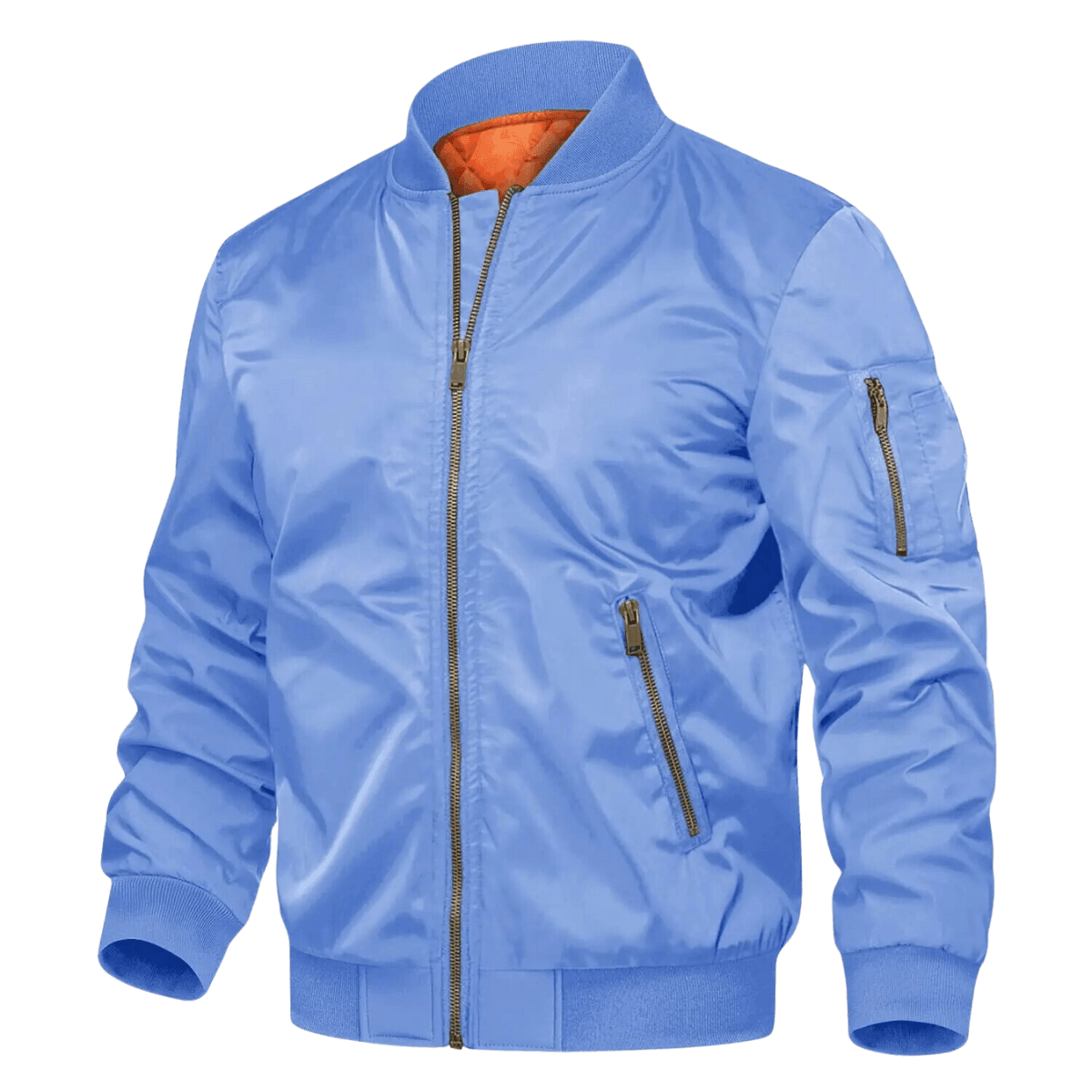 Men's Military Bomber Jacket - In 16 Colors! -, Bomber Jackets , Drestiny , 4XL, Army Green, Australia, Azure Blue, Black, Blue Green, Bomber Jackets, Canada, Dark Blue, Grey, Khaki, L, Light Blue, Light Grey, M, Maroon, Navy, New Zealand, Olive Green, Orange, Sky Blue, United Kingdom, United States, White, XL, XXL, XXXL , Drestiny , www.shopdrestiny.com