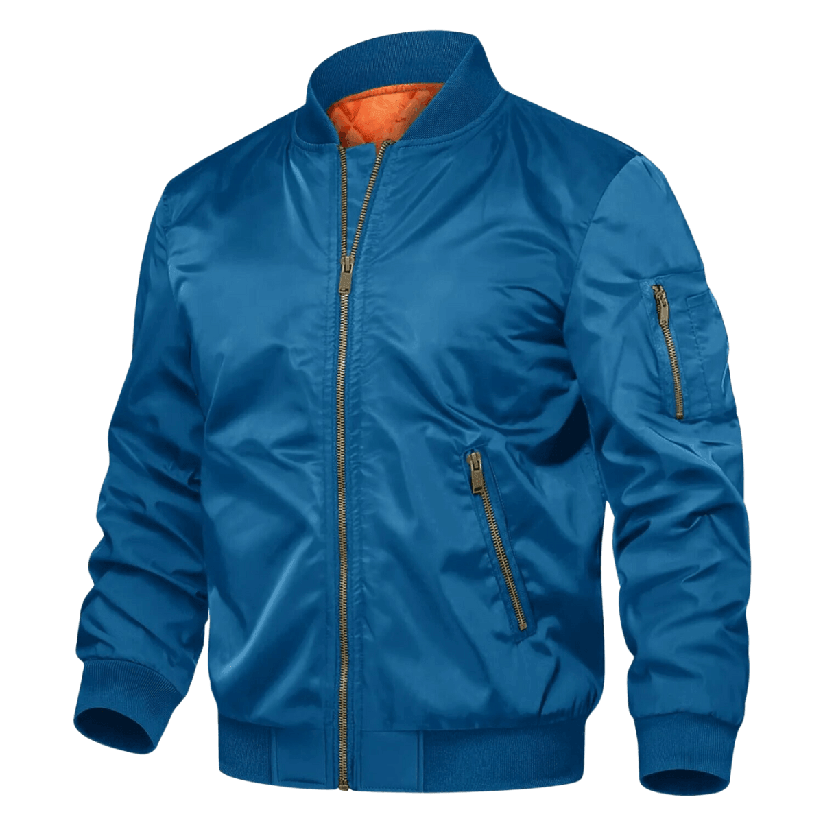 Men's Military Bomber Jacket - In 16 Colors! -, Bomber Jackets , Drestiny , 4XL, Army Green, Australia, Azure Blue, Black, Blue Green, Bomber Jackets, Canada, Dark Blue, Grey, Khaki, L, Light Blue, Light Grey, M, Maroon, Navy, New Zealand, Olive Green, Orange, Sky Blue, United Kingdom, United States, White, XL, XXL, XXXL , Drestiny , www.shopdrestiny.com