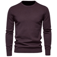 Thumbnail for O-Neck Pullover Sweater For Men -, Shirts & Tops , Drestiny , Australia, Black, Blue, Dark Green, FR, L, M, Navy, New Zealand, Pullovers, S, Sweaters, United Kingdom, United States, Wine Red, XL, XXL, Yellow , Drestiny , www.shopdrestiny.com