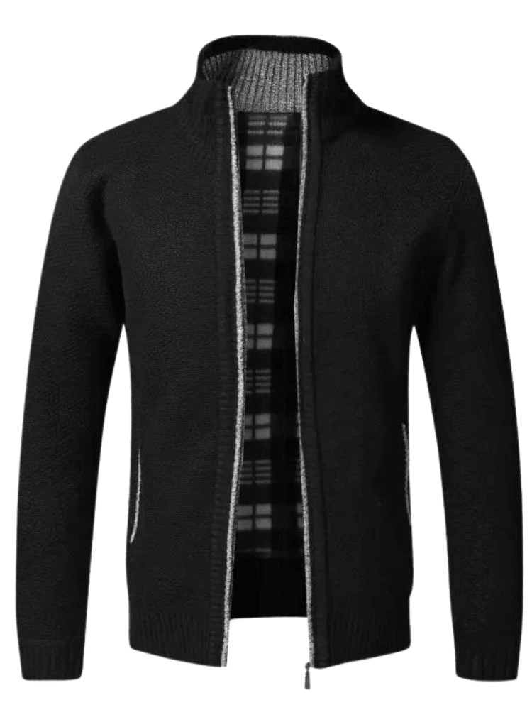 Stand Collar Zipper Cardigans For Men -, Jacket , Drestiny , Australia, Black, Blue, Cardigans, Coffee, Dark Grey, L, Light Grey, M, New Zealand, Red, Sweaters, United Kingdom, United States, Wine Red, XL, XXL, XXXL , Drestiny , www.shopdrestiny.com