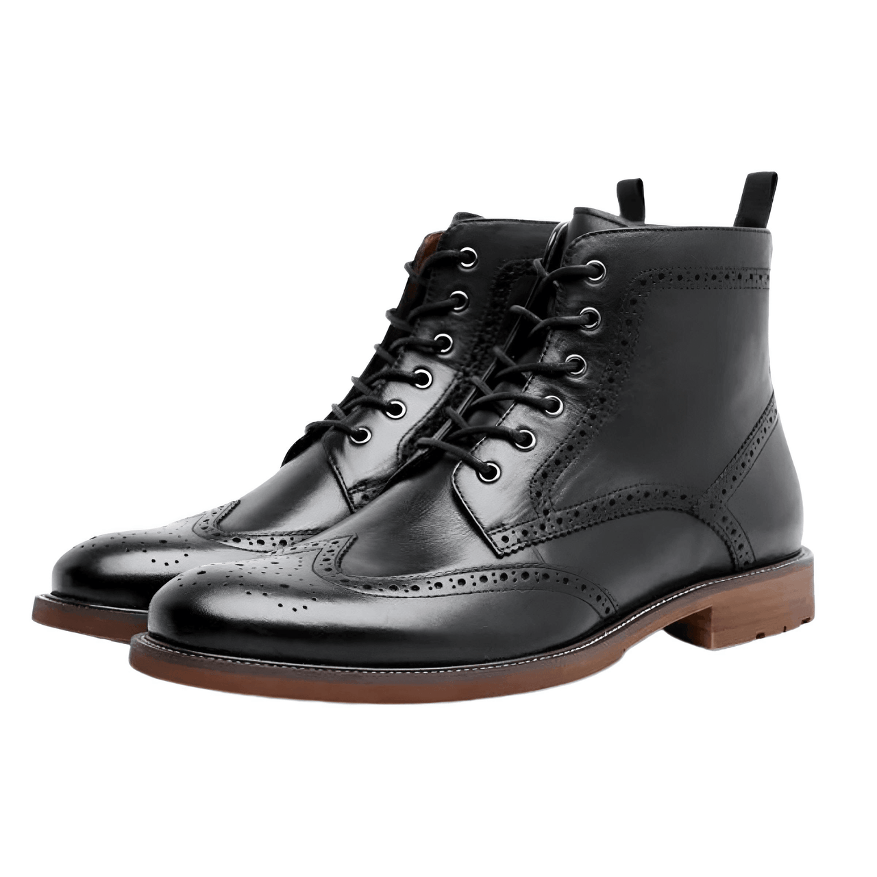 Vintage Brogue Genuine Leather Ankle Boots For Men -, Ankle Boots , Drestiny , 10, 10.5, 6, 6.5, 7, 7.5, 8, 9, 9.5, Ankle Boots, Australia, Black, Boots, Brown, Canada, FR, New Zealand, United Kingdom, United States , Drestiny , www.shopdrestiny.com