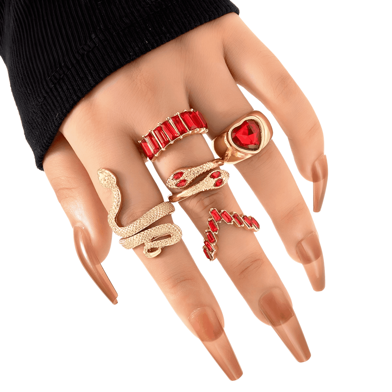 Trendy Ring Sets For Women -, Rings , Drestiny , Australia, Black, Blue, Canada, Dark Red, Deep Pink, Gender_Women, Gold, Green, Jewelry Sets, New Zealand, Pink, Red, Rings, Sets, Silver, United Kingdom, United States, White , Drestiny , www.shopdrestiny.com