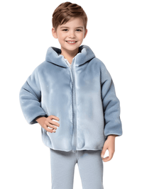 Thumbnail for Warm Jacket For Kids -, Jackets , Drestiny , 12M, 18M, 2T, 3T, 4T, 5T, 6T, 7T, Blue Grey, Boys, Canada, FR, Girls, Jackets, Light Blue, Pink, Sky Blue, TD, United Kingdom, United States, Watermelon Red , Drestiny , www.shopdrestiny.com