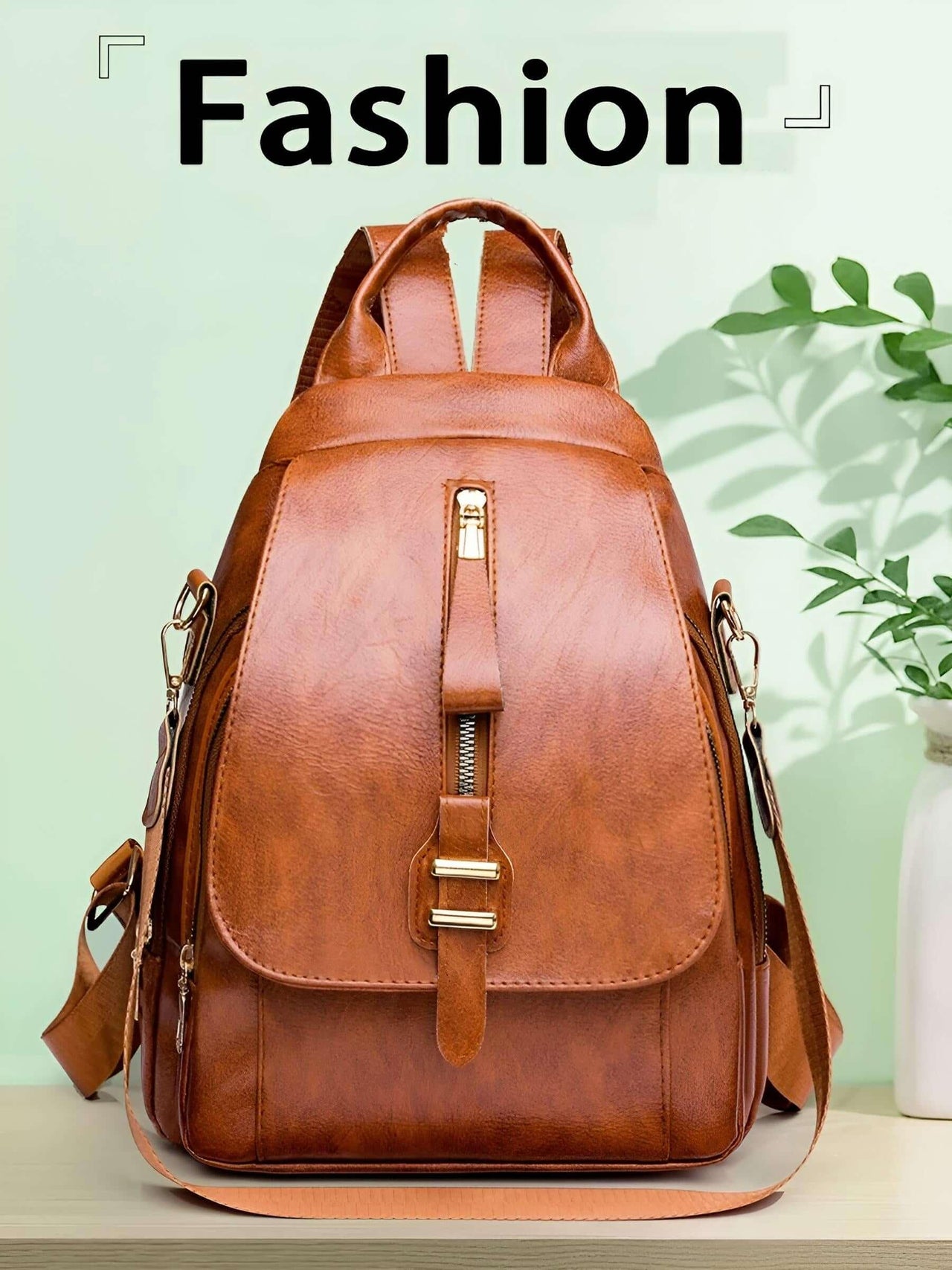 Waterproof Wear-Resistant High-Quality Leather Travel Backpack For Women -, Backpacks , Drestiny , Australia, Backpacks, Black, Brown, Canada, Khaki, New Zealand, United Kingdom, United States , Drestiny , www.shopdrestiny.com