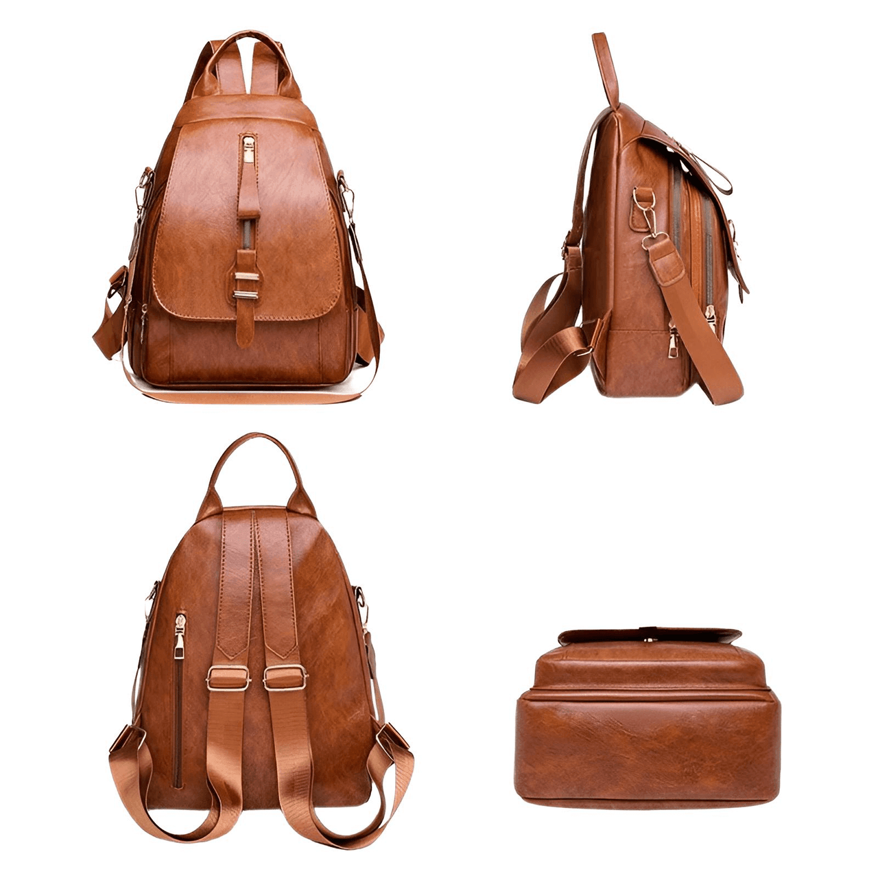 Waterproof Wear-Resistant High-Quality Leather Travel Backpack For Women -, Backpacks , Drestiny , Australia, Backpacks, Black, Brown, Canada, Khaki, New Zealand, United Kingdom, United States , Drestiny , www.shopdrestiny.com