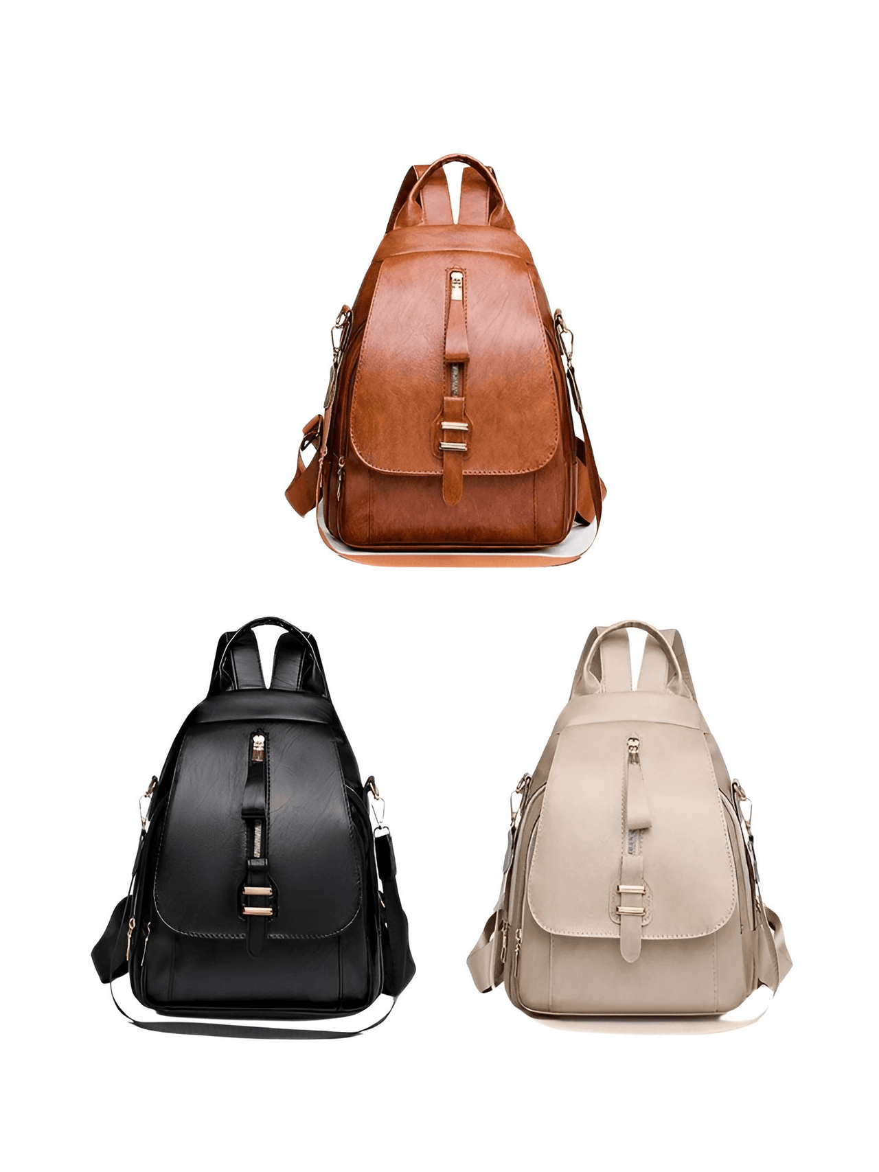 Waterproof Wear-Resistant High-Quality Leather Travel Backpack For Women -, Backpacks , Drestiny , Australia, Backpacks, Black, Brown, Canada, Khaki, New Zealand, United Kingdom, United States , Drestiny , www.shopdrestiny.com