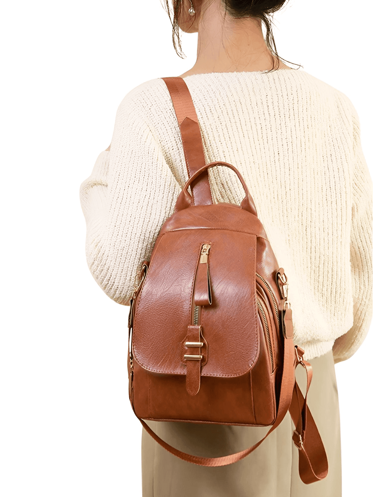 Waterproof Wear-Resistant High-Quality Leather Travel Backpack For Women -, Backpacks , Drestiny , Australia, Backpacks, Black, Brown, Canada, Khaki, New Zealand, United Kingdom, United States , Drestiny , www.shopdrestiny.com