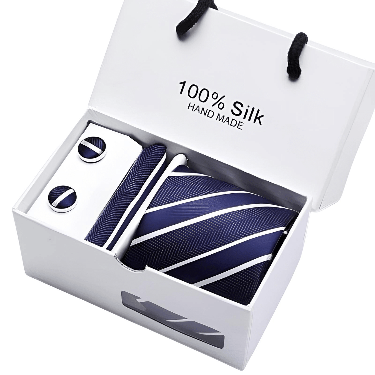 Wedding Silk Tie Handkerchief & Cuff Links Set -, Tie Sets , Drestiny , Australia, Beige, Black, Blue, Brown, Canada, Cufflinks, Dark Blue, Dark Brown, Dark Red, Gender_Men, Gold, Light Blue, Light Brown, Navy, New Zealand, Pink, Pocket Squares, Red, Royal Blue, Sets, Silver, Sky Blue, Ties, United Kingdom, United States, White, Wine Red , Drestiny , www.shopdrestiny.com