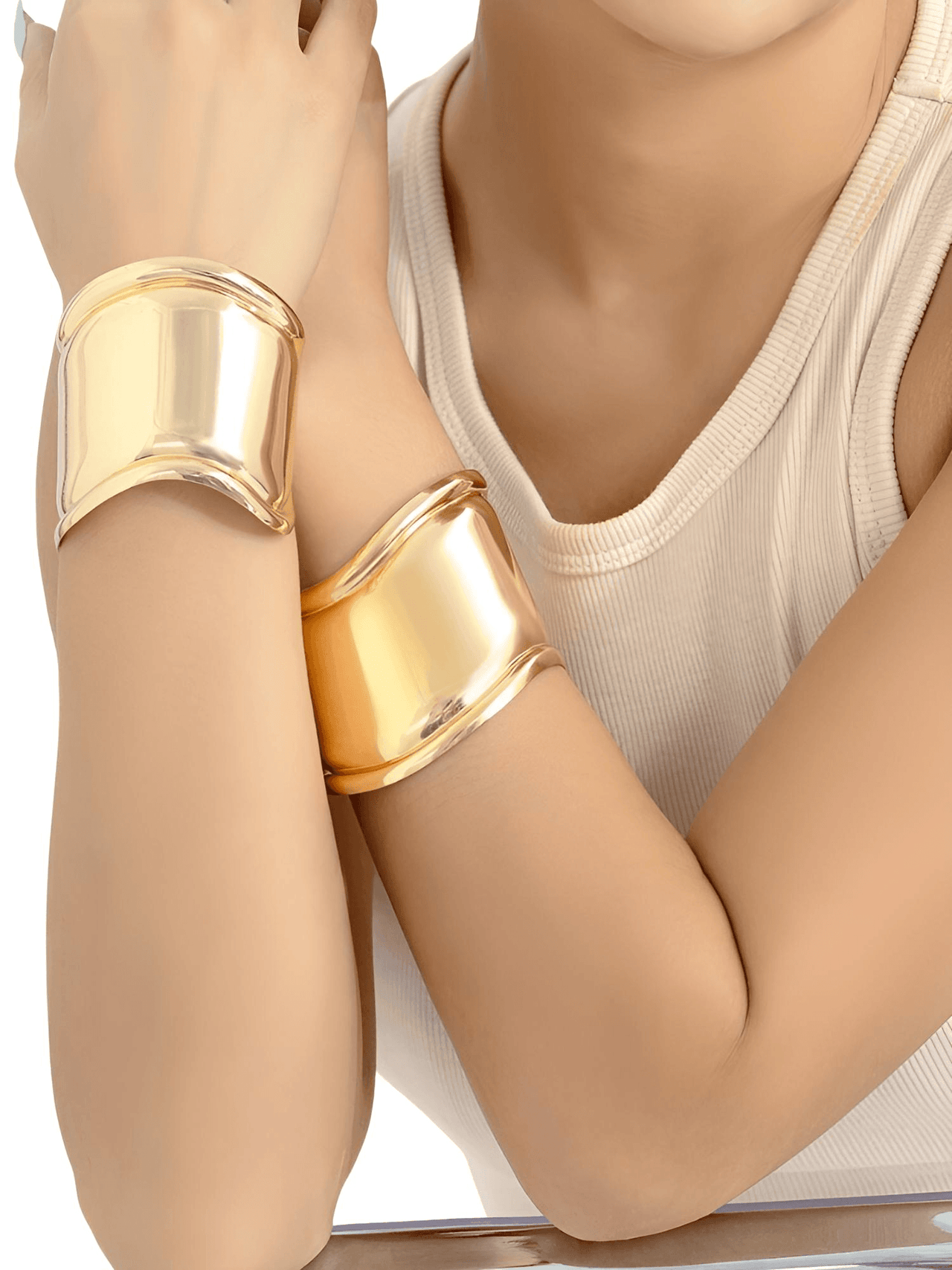 Wide Cuff Bangle Bracelet For Women -, Bangles , Drestiny , Australia, Bracelets, Canada, Gender_Women, Gold, New Zealand, Silver, United Kingdom, United States , Drestiny , www.shopdrestiny.com