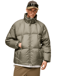 Thumbnail for Solid Color Windproof White Duck Down Puffer Jackets for Men & Women -, Puffer Jackets , Drestiny , Australia, Black, Coats, FR, Green, Grey, Jackets, New Zealand, Pink, Puffer Jackets, Purple, United Kingdom, United States, White , Drestiny , www.shopdrestiny.com