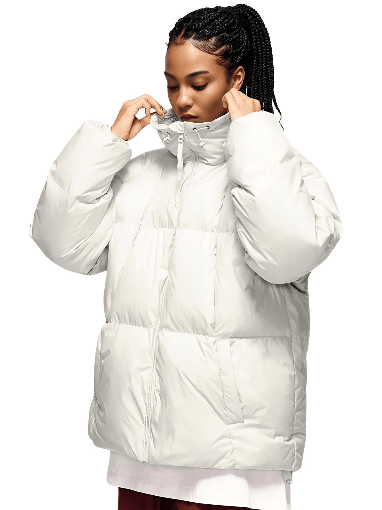 Solid Color Windproof White Duck Down Puffer Jackets for Men & Women -, Puffer Jackets , Drestiny , Australia, Black, Coats, FR, Green, Grey, Jackets, New Zealand, Pink, Puffer Jackets, Purple, United Kingdom, United States, White , Drestiny , www.shopdrestiny.com