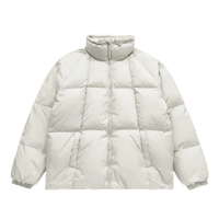 Thumbnail for Solid Color Windproof White Duck Down Puffer Jackets for Men & Women -, Puffer Jackets , Drestiny , Australia, Black, Coats, FR, Green, Grey, Jackets, New Zealand, Pink, Puffer Jackets, Purple, United Kingdom, United States, White , Drestiny , www.shopdrestiny.com