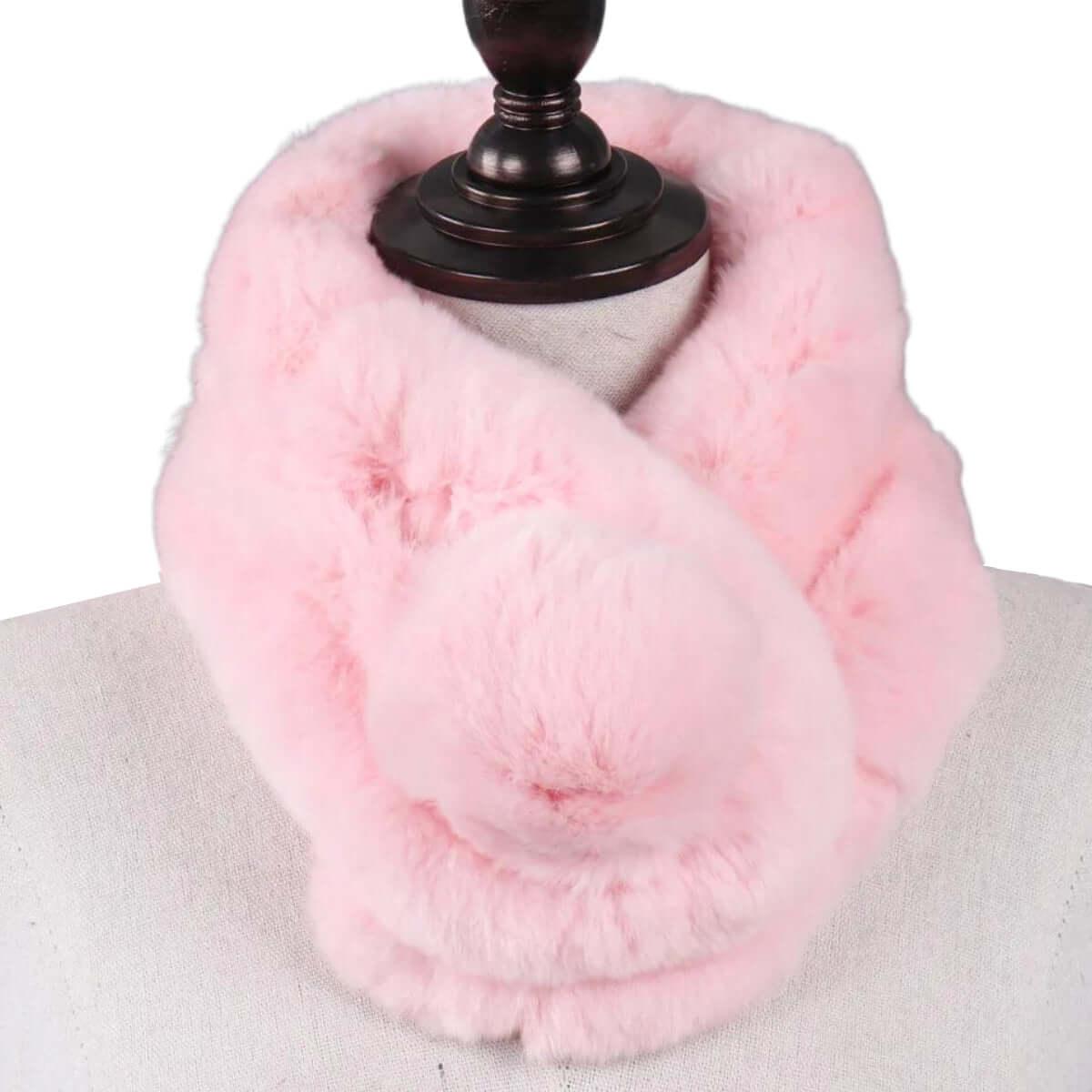 Winter Natural 100% Rex Rabbit Fur Ring Scarves For Women -, Scarves , Drestiny , Australia, Beige, Bisque, Black, Blue, Blue Grey, Brown, Canada, Dark Grey, Dark Pink, FR, Gender_Women, Grey, Khaki, New Zealand, Orange, Pink, Purple, Scarves, Silver, United Kingdom, United States, White, Wine Red , Drestiny , www.shopdrestiny.com