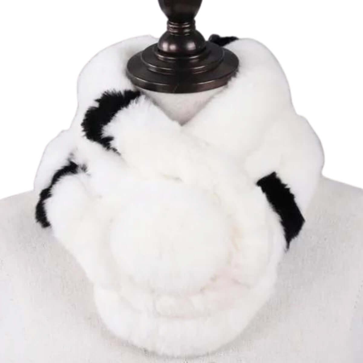 Winter Natural 100% Rex Rabbit Fur Ring Scarves For Women -, Scarves , Drestiny , Australia, Beige, Bisque, Black, Blue, Blue Grey, Brown, Canada, Dark Grey, Dark Pink, FR, Gender_Women, Grey, Khaki, New Zealand, Orange, Pink, Purple, Scarves, Silver, United Kingdom, United States, White, Wine Red , Drestiny , www.shopdrestiny.com