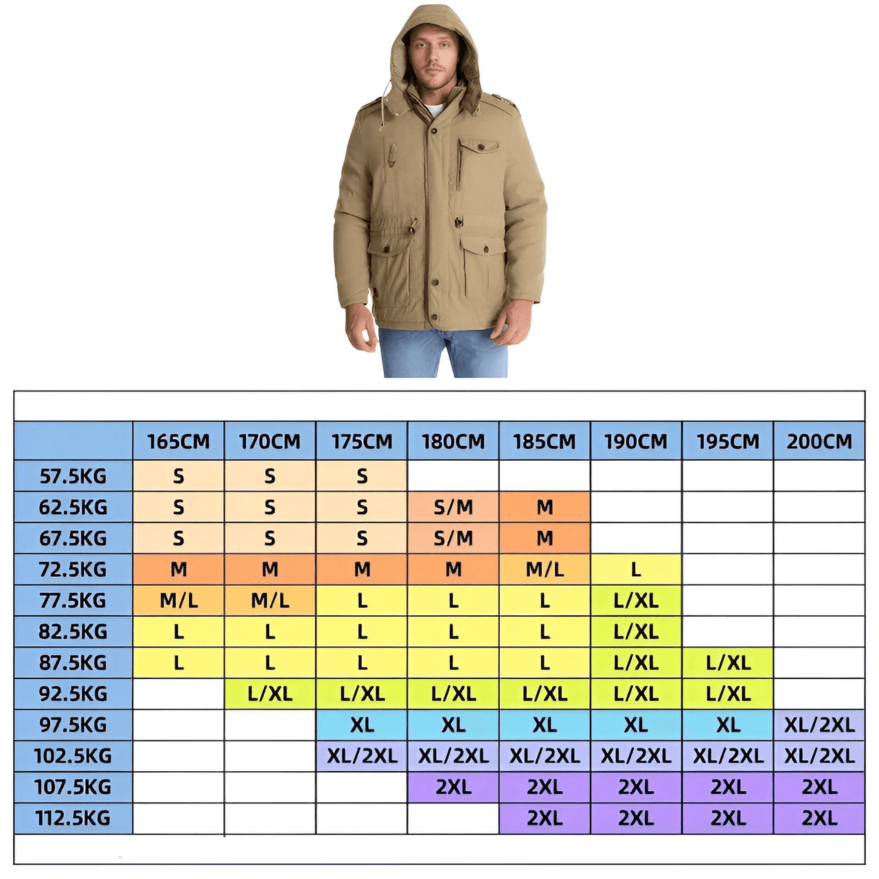 Winter Coats For Men, Drestiny, S, M, L, XL, 2XL, United States, Australia, New Zealand, United Kingdom, Black, Navy Blue, Brown, Green, Grey Green, Khaki, shopdrestiny.com