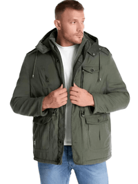 Thumbnail for Winter Coats For Men -, Coats , Drestiny , Australia, Black, Brown, Canada, Coats, Dark Green, Grey, Khaki, L, M, Navy, New Zealand, S, United Kingdom, United States, XL, XXL , Drestiny , www.shopdrestiny.com