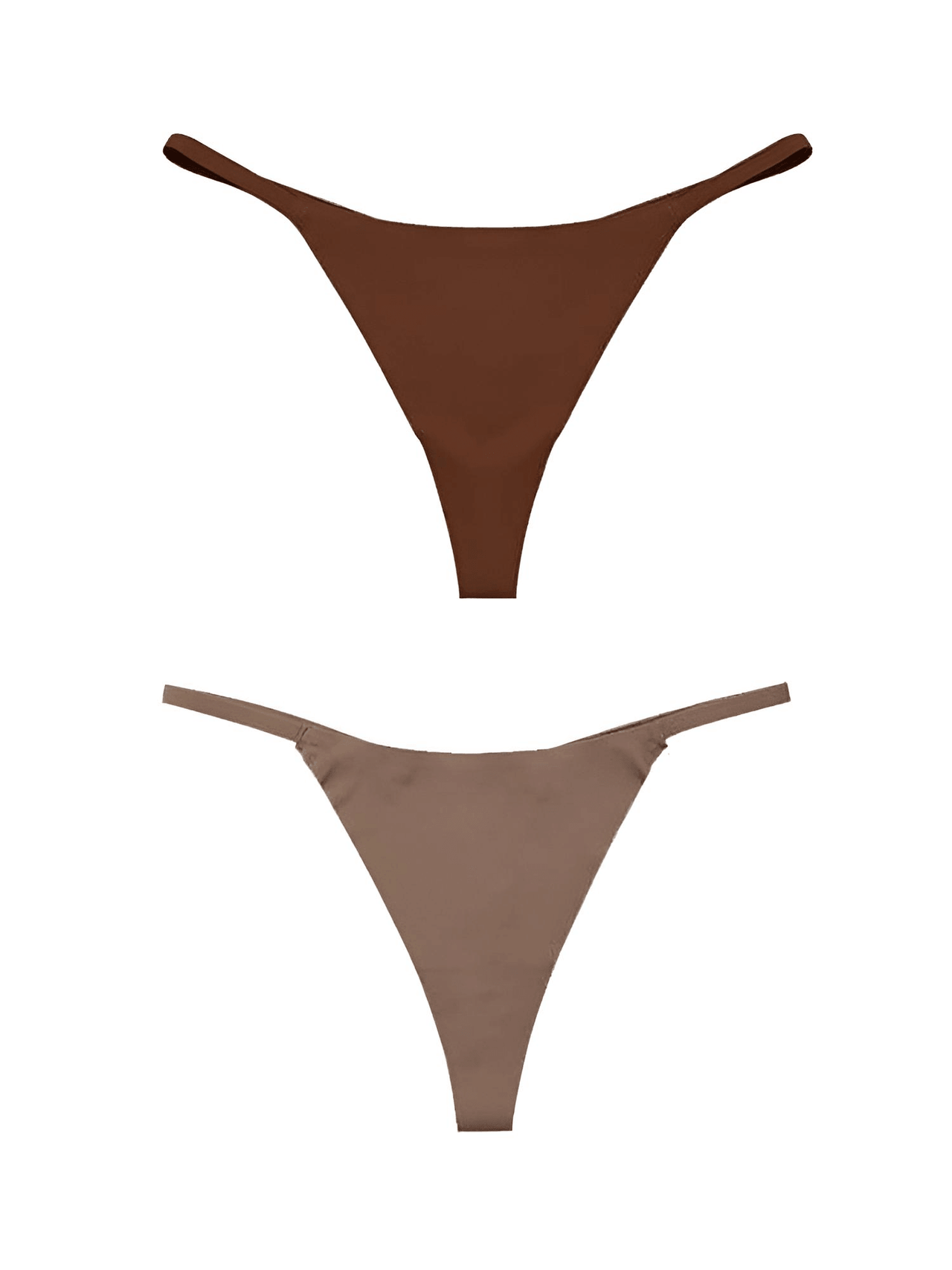 Women's 2 Pcs Seamless Panties - G-String! -, Underwear , Drestiny , Auburn, Australia, Brown, Canada, Coffee, Dark Brown, Dark Red, Gender_Women, L, Light Grey, M, New Zealand, Nude, S, Underwear, United Kingdom, United States, XL , Drestiny , www.shopdrestiny.com