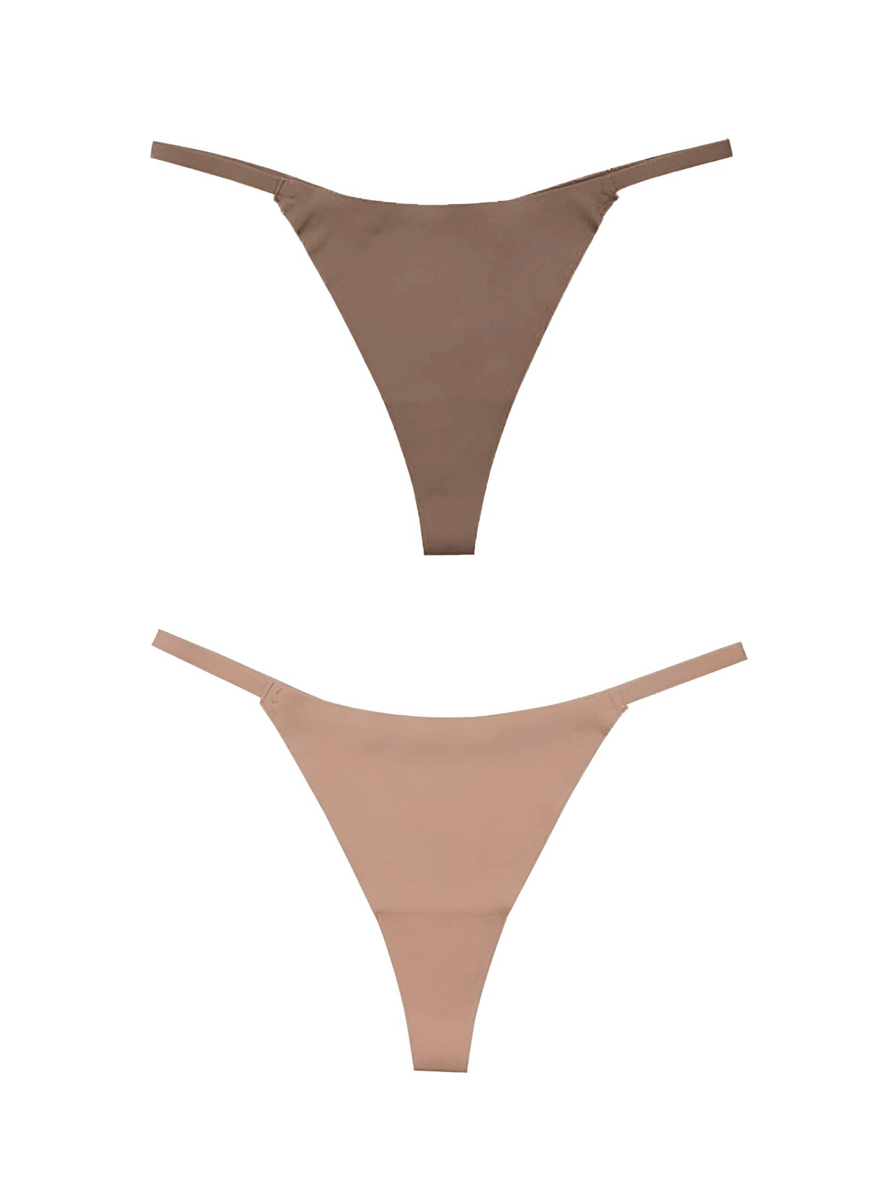 Women's 2 Pcs Seamless Panties - G-String! -, Underwear , Drestiny , Auburn, Australia, Brown, Canada, Coffee, Dark Brown, Dark Red, Gender_Women, L, Light Grey, M, New Zealand, Nude, S, Underwear, United Kingdom, United States, XL , Drestiny , www.shopdrestiny.com