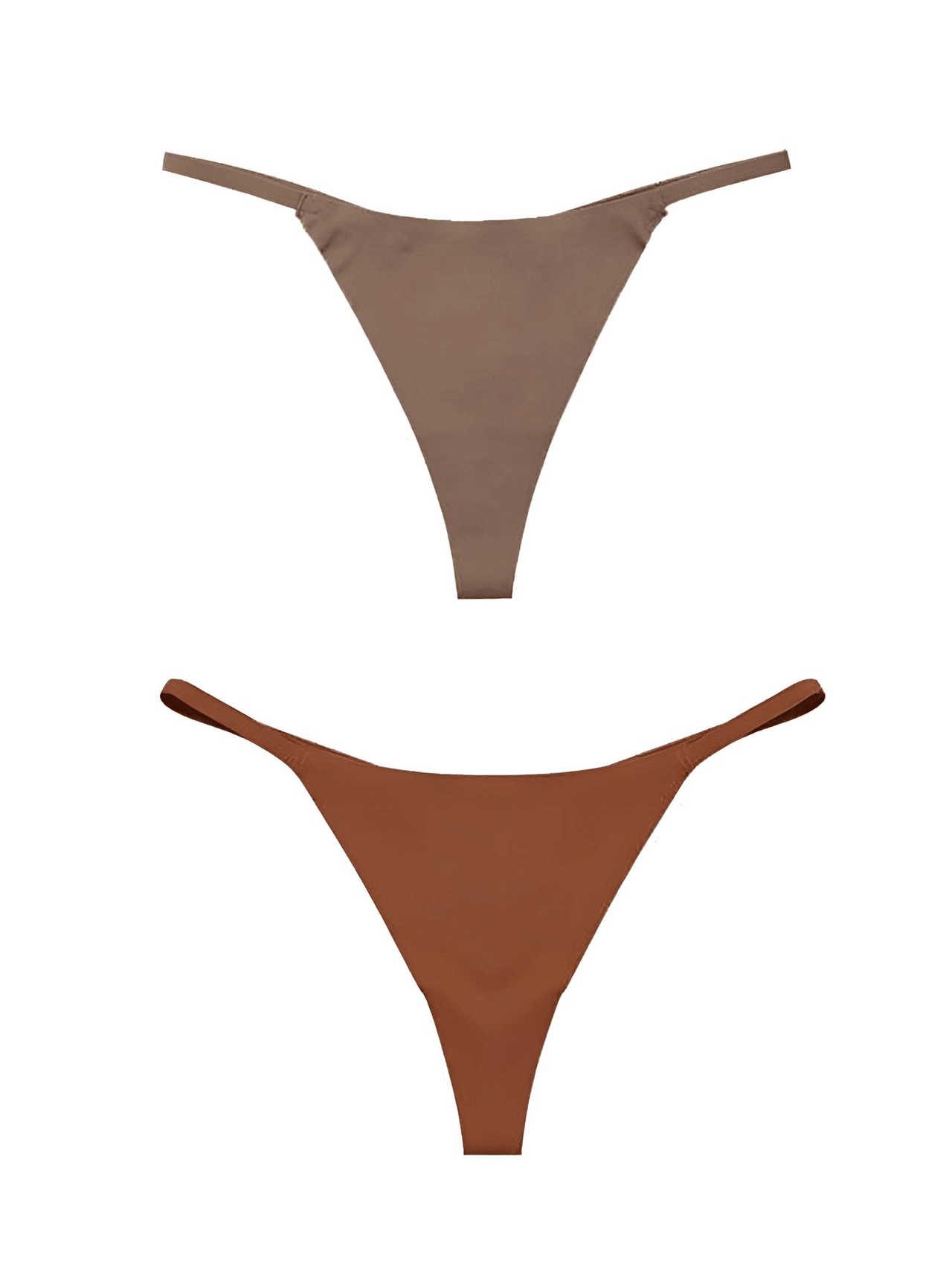 Women's 2 Pcs Seamless Panties - G-String! -, Underwear , Drestiny , Auburn, Australia, Brown, Canada, Coffee, Dark Brown, Dark Red, Gender_Women, L, Light Grey, M, New Zealand, Nude, S, Underwear, United Kingdom, United States, XL , Drestiny , www.shopdrestiny.com