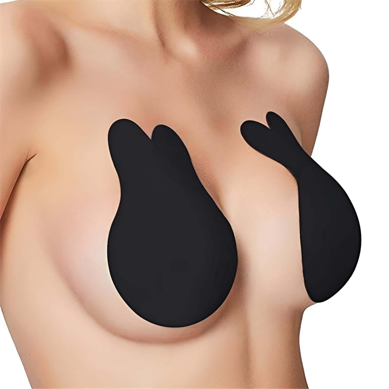 Plus Size Rabbit Nipple Cover Breast Petals Push Up Invisible Bra Reusable Breast Stickers 1Pair -, Bra Stickers , Drestiny , Australia, Beige, Black, Bra Stickers, Bras, Canada, Gender_Women, New Zealand, Nude, United Kingdom, United States , Drestiny , www.shopdrestiny.com