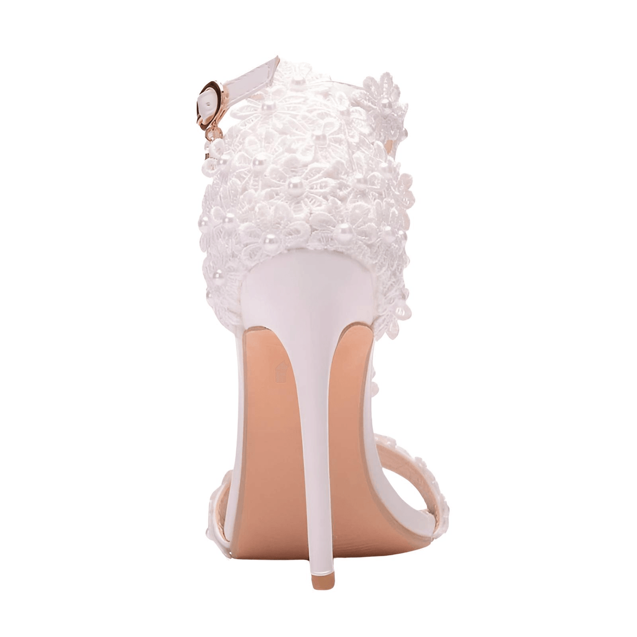 Women's Ankle Strap Sandals With Lace Flower -, Heels , Drestiny , Australia, Beige, Blue, FR, Gold, Green, Heels, High Heels, New Zealand, Pink, Purple, Red, Sandals, United Kingdom, United States, White, Yellow , Drestiny , www.shopdrestiny.com