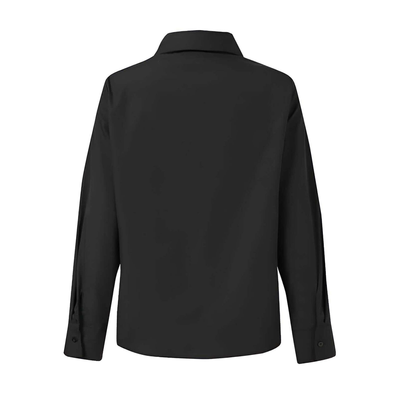 Women's Bow Tie Long Sleeve Blouse -, Shirts & Tops , Drestiny , 4XL, 5XL, Australia, Black, Blouses, Canada, FR, L, Long Sleeves, M, New Zealand, S, United Kingdom, United States, White, XL, XXL, XXXL , Drestiny , www.shopdrestiny.com