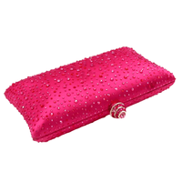 Thumbnail for Women's Clutch With Rhinestones - In 9 Trending Colors! -, Clutch , Drestiny , Australia, Black, Canada, Clutches, Deep Pink, Gold, Green, Handbags, Mustard Yellow, New Zealand, Orange, Pink, Purple, Silver, United Kingdom, United States , Drestiny , www.shopdrestiny.com