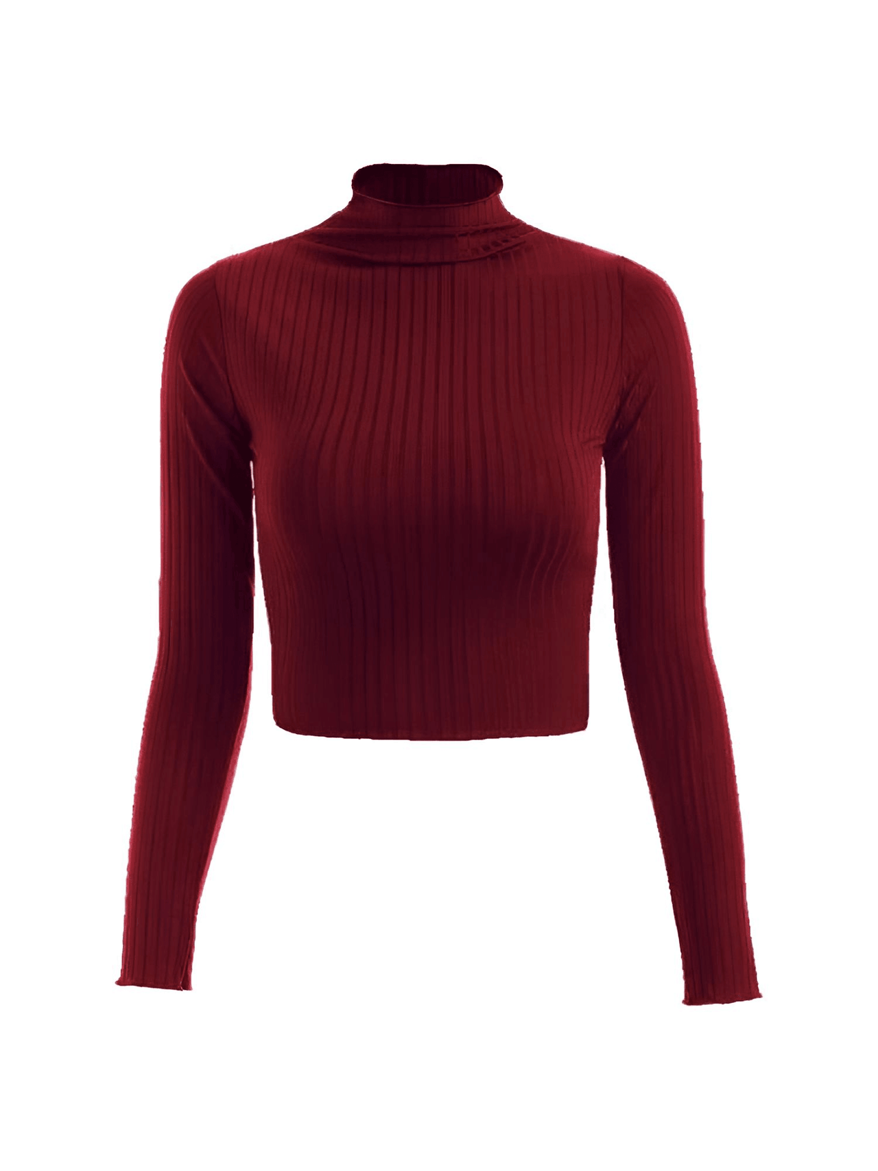 Women's Crop Turtleneck -, Turtleneck , Drestiny , Army Green, Australia, Black, Canada, Casual Shirts, Crop Tops, Dark Green, Dark Red, Gender_Women, Grey, L, Long Sleeves, M, New Zealand, S, Turtlenecks, United Kingdom, United States, XL, Yellow , Drestiny , www.shopdrestiny.com