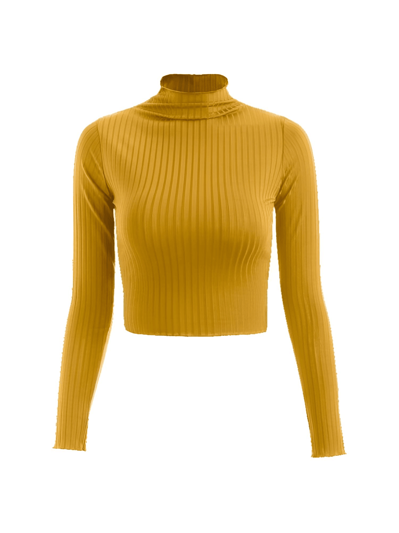 Women's Crop Turtleneck -, Turtleneck , Drestiny , Army Green, Australia, Black, Canada, Casual Shirts, Crop Tops, Dark Green, Dark Red, Gender_Women, Grey, L, Long Sleeves, M, New Zealand, S, Turtlenecks, United Kingdom, United States, XL, Yellow , Drestiny , www.shopdrestiny.com