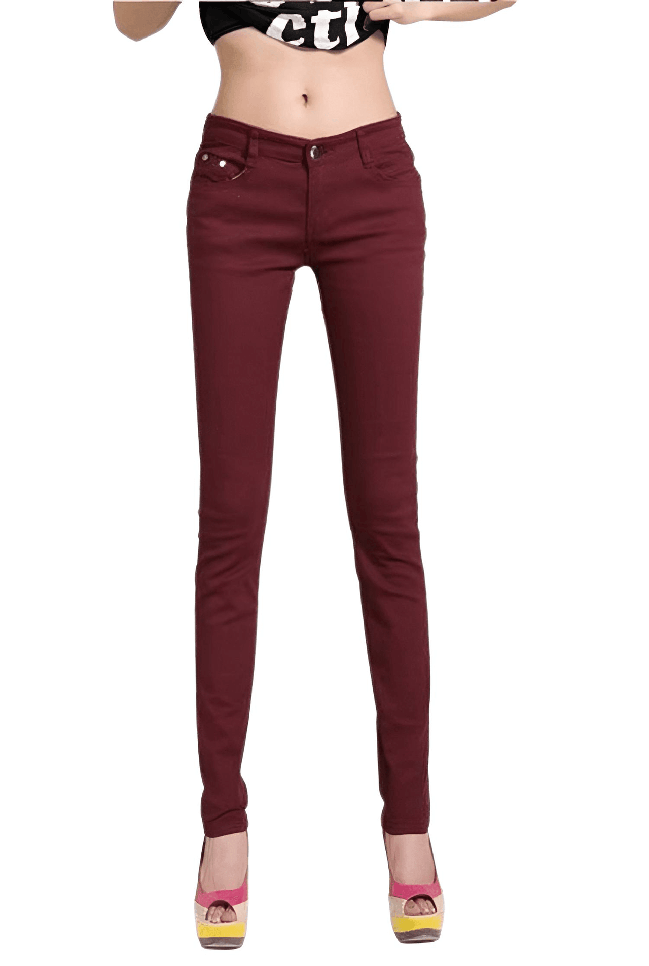 Women's Candy Colored Skinny Jeans - Sizes 30 - 34! -, Pants , Drestiny , 30, 31, 32, 33, 34, Australia, Black, Brown, Canada, Casual Pants, Dark Blue, Dark Brown, Dark Green, Dark Red, Deep Pink, FR, Green, Jeans, Khaki, Light Blue, Light Green, Light Purple, Navy, New Zealand, Orange, Pink, Purple, Red, Royal Blue, Skinny Jeans, United Kingdom, United States, White, Yellow , Drestiny , www.shopdrestiny.com