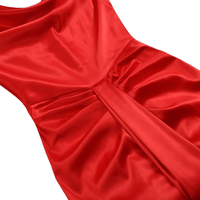 Thumbnail for Women's Elegant Backless Halter Red Draped Maxi Long Bodycon Dress -, Dress , Drestiny , Australia, Canada, FR, L, M, Maxi Dresses, New Zealand, Red, S, Sleeveless, United Kingdom, United States, XS , Drestiny , www.shopdrestiny.com