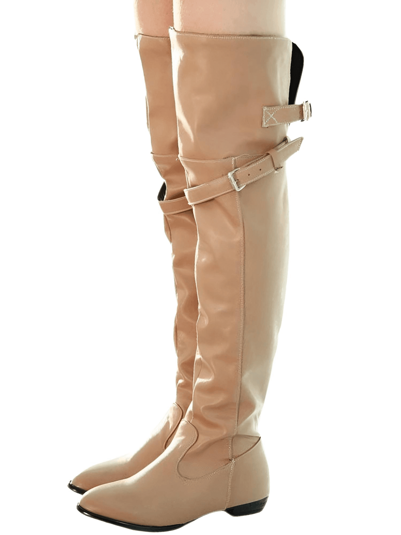 Women's Flat Heel Over The Knee Boots -, Boots , Drestiny , 10, 10.5, 11, 11.5, 4.5, 5, 5.5, 6, 6.5, 7, 7.5, 8, 8.5, 9, 9.5, Australia, Black, Boots, Canada, Dark Brown, Flats, Khaki, Knee Highs, New Zealand, Thigh Highs, United Kingdom, United States , Drestiny , www.shopdrestiny.com